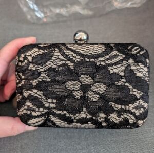 Black Lace Box Purse